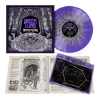 SIGNED Necropolitan 12" Vinyl - Purple w/ Black & White Splash